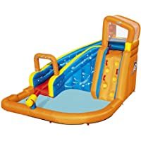 Los mejores  - Bestway 53301 - Castillo Hinchable Acuático Turbo Splash Water Zone Mega Parque 365x320x270 cm